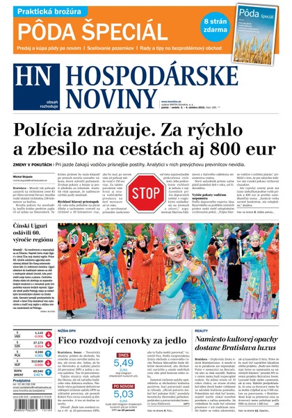E-magazín Hospodárske noviny 02.10.2015 - MAFRA Slovakia, a.s.
