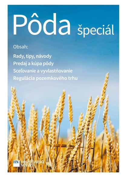 E-magazín Pôda špeciál - MAFRA Slovakia, a.s.