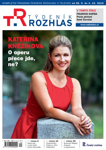 E-magazín Týdeník Rozhlas 40/2015 - Radioservis, a. s.