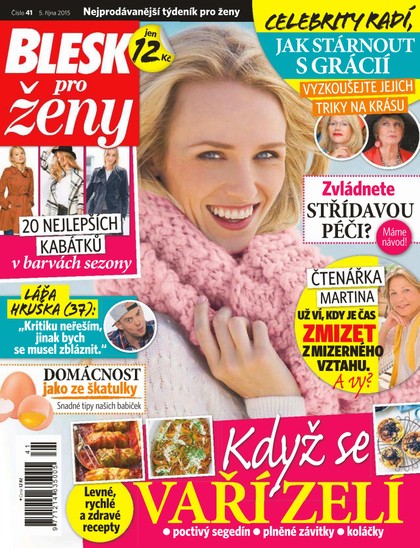 E-magazín Blesk pro ženy - 5.10.2015 - CZECH NEWS CENTER a. s.