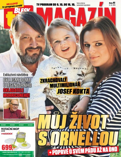 E-magazín Blesk Tv magazín - 9.10.2015 - CZECH NEWS CENTER a. s.