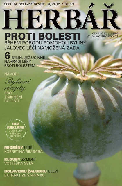 E-magazín Herbář 10/15 bolest - BYLINKY REVUE, s. r. o.