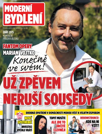 E-magazín Příloha Blesku Moderní bydlení - 23.9.2015 - CZECH NEWS CENTER a. s.