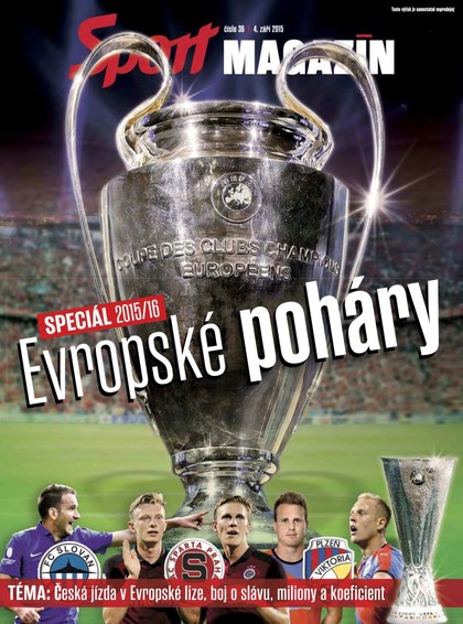 E-magazín Příloha Sport magazín - 4.9.2015 - CZECH NEWS CENTER a. s.