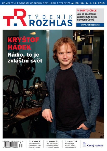 E-magazín Týdeník Rozhlas 44/2015 - Radioservis, a. s.