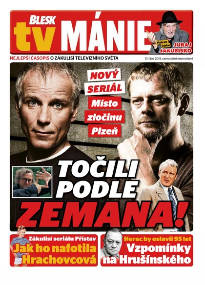 E-magazín Blesk Tv manie - 17.10.2015 - CZECH NEWS CENTER a. s.