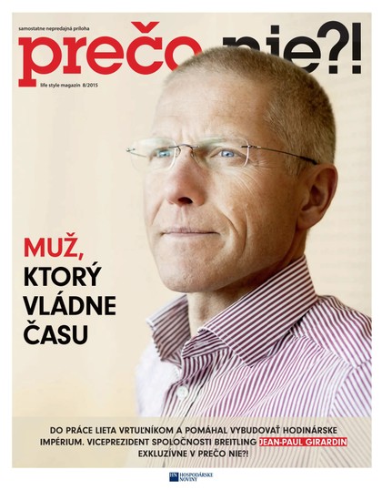 E-magazín Prečo nie?! 8/2015 - MAFRA Slovakia, a.s.