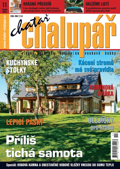 E-magazín Chatař Chalupář 11/2015 - Časopisy pro volný čas s. r. o.