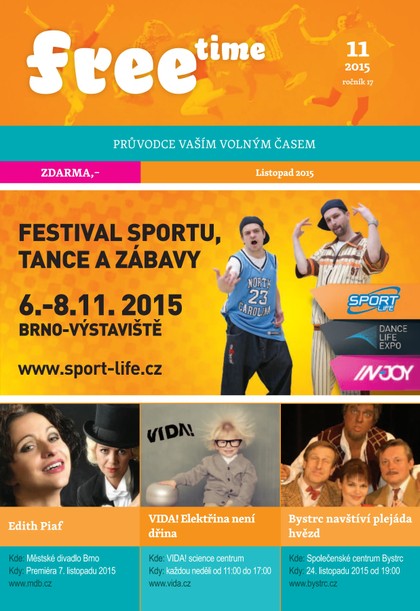 E-magazín Freetime 11/2015 - Media Hill, s. r. o.
