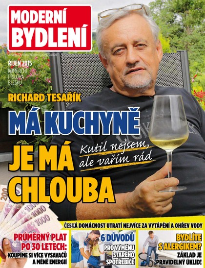 E-magazín Blesk příloha MODERNÍ BYDLENÍ 27.10.2017 - CZECH NEWS CENTER a. s.