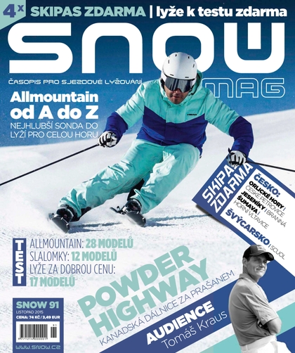 E-magazín SNOW 91 - listopad 2015 - SLIM media s.r.o.