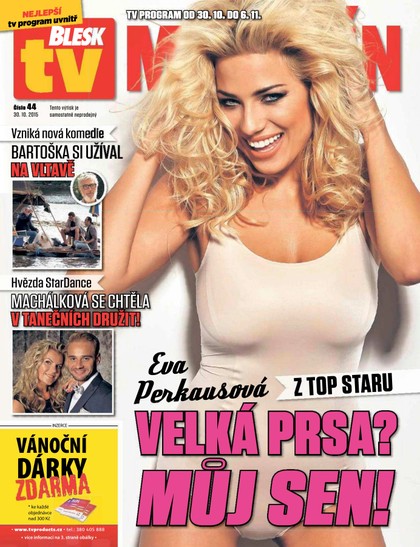 E-magazín Blesk Tv magazín - 30.10.2015 - CZECH NEWS CENTER a. s.