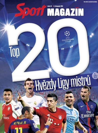 E-magazín Sport magazín - 6.11.2015 - CZECH NEWS CENTER a. s.