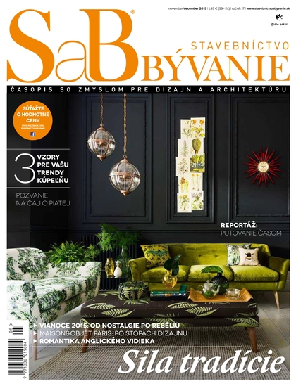 E-magazín SaB -Stavebníctvo a bývanie - December 2015 - MEDIA/ST s.r.o.