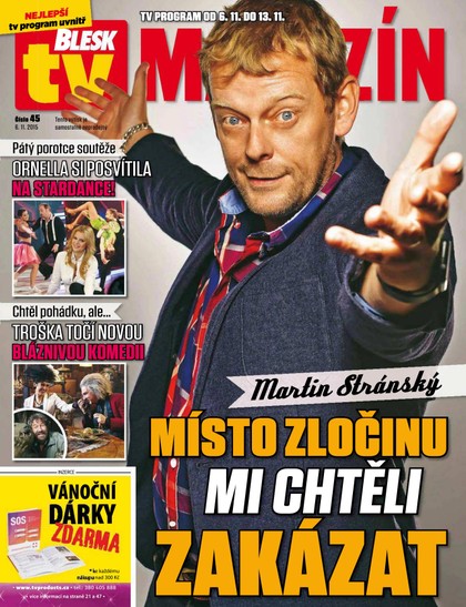 E-magazín Blesk Tv magazín - 6.11.2015 - CZECH NEWS CENTER a. s.