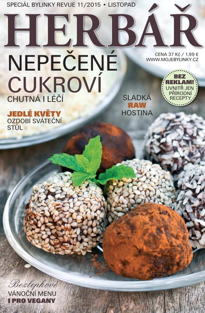 E-magazín Herbář 11/15 nepečené cukroví - BYLINKY REVUE, s. r. o.