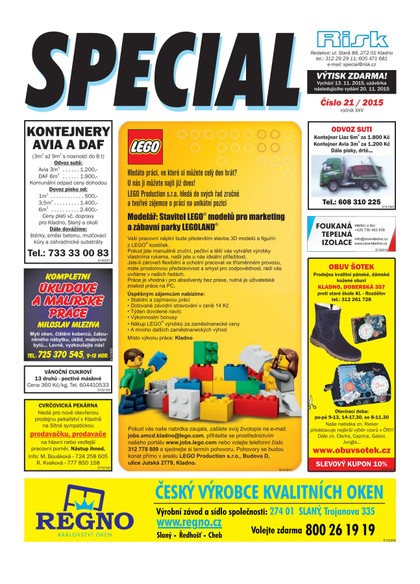E-magazín Special 21/2015 - Risk