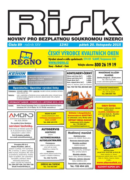 E-magazín Risk 89/2015 - Risk
