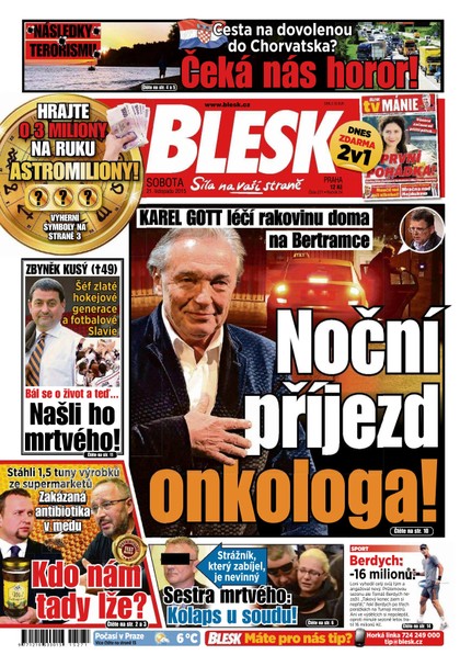 E-magazín Blesk - 21.11.2015 - CZECH NEWS CENTER a. s.