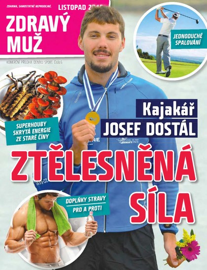 E-magazín Příloha Sport Zdravý muž - 18.11.2015 - CZECH NEWS CENTER a. s.