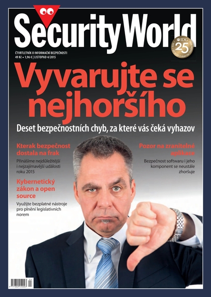 E-magazín Security World 4/2015 - Internet Info DG, a.s.