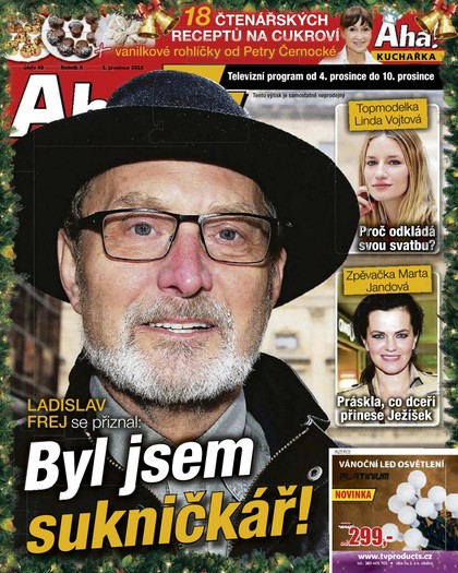 E-magazín AHA! Tv - 3.12.2015 - CZECH NEWS CENTER a. s.