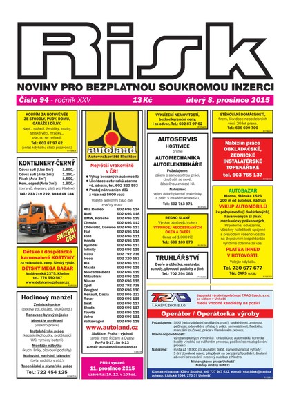 E-magazín Risk 94/2015 - Risk