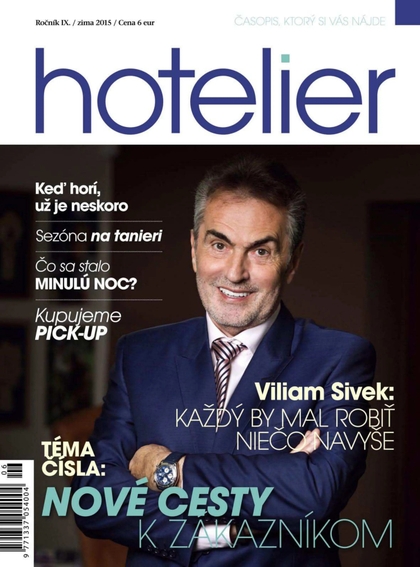 E-magazín Hotelier zima 2015 - Direct press, s. r. o.