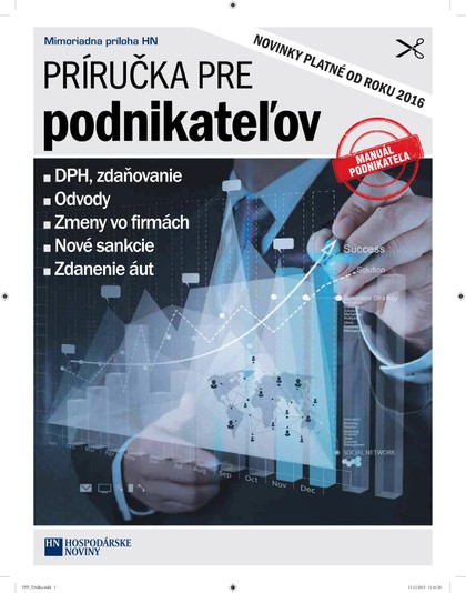 E-magazín Príručka pre podnikateľov 14.12.2015 - MAFRA Slovakia, a.s.