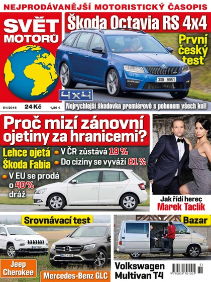 E-magazín Svět motorů - 14.12.2015 - CZECH NEWS CENTER a. s.
