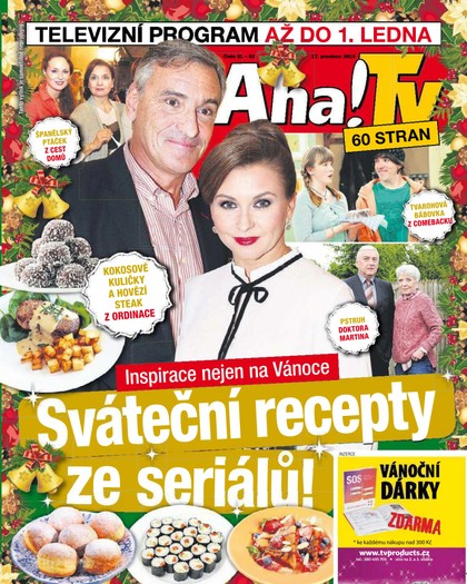 E-magazín AHA! Tv - 17.12.2015 - CZECH NEWS CENTER a. s.