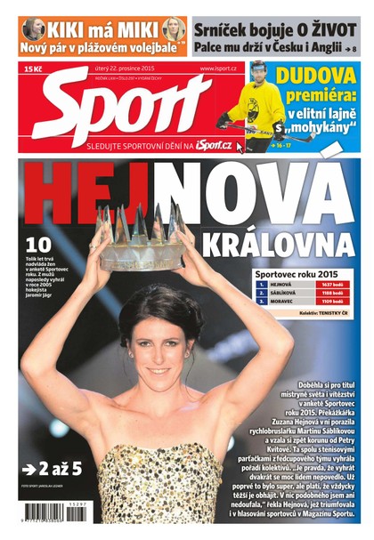 E-magazín Sport - 22.12.2015 - CZECH NEWS CENTER a. s.