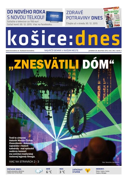E-magazín košice:dnes 28.12.2015 - KRATKY GLOBAL: PUBLISHING, družstvo
