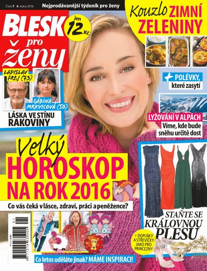 E-magazín Blesk pro ženy - 4.1.2016 - CZECH NEWS CENTER a. s.