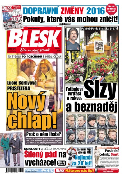 E-magazín Blesk - 5.1.2016 - CZECH NEWS CENTER a. s.