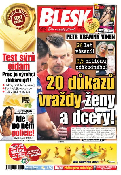E-magazín Blesk - 8.1.2016 - CZECH NEWS CENTER a. s.