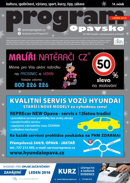 E-magazín Program OP 01-2016 - NAKLADATELSTVÍ MISE, s.r.o.
