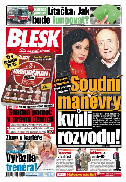 E-magazín Blesk - 26.1.2016 - CZECH NEWS CENTER a. s.