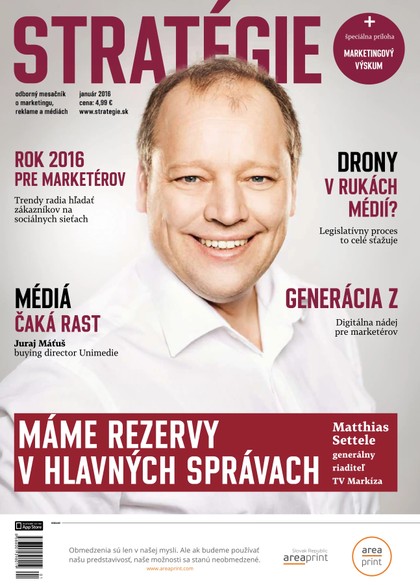 E-magazín Stratégie 1/2016 - MAFRA Slovakia, a.s.