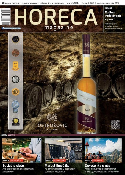 E-magazín Horeca 1-2/2016 - MAFRA Slovakia, a.s.