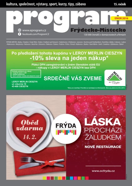 E-magazín Program FM 02-2016 - NAKLADATELSTVÍ MISE, s.r.o.