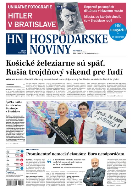 E-magazín Hospodárske noviny 29.01.2016 - MAFRA Slovakia, a.s.