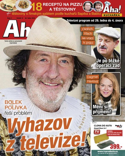 E-magazín AHA Tv - 28.1.2016 - CZECH NEWS CENTER a. s.