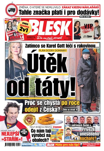 E-magazín Blesk - 6.2.2016 - CZECH NEWS CENTER a. s.