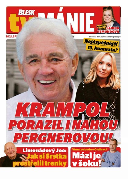 E-magazín Blesk Tv manie - 13.2.2016 - CZECH NEWS CENTER a. s.
