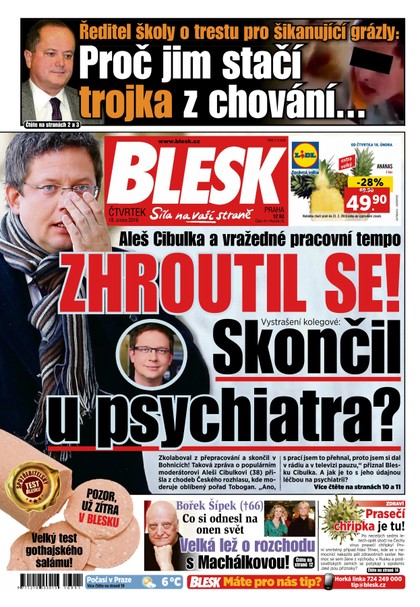 E-magazín Blesk - 18.2.2016 - CZECH NEWS CENTER a. s.