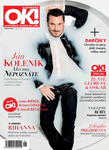 E-magazín OK Magazín 2/2016 - OK! magazín Slovensko