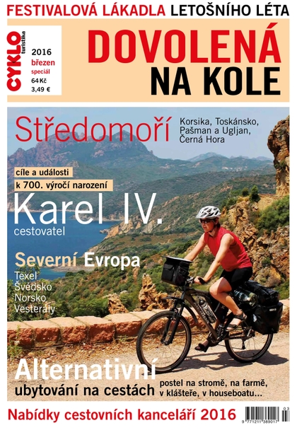 E-magazín Cykloturistika Dovolená na kole 2016 - V-Press s.r.o.