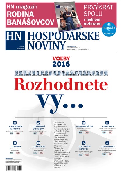 E-magazín Hospodárske noviny 04.03.2016 - MAFRA Slovakia, a.s.