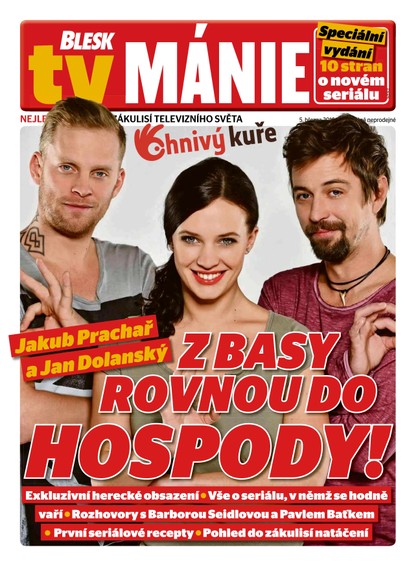 E-magazín Blesk Tv manie - 5.3.2016 - CZECH NEWS CENTER a. s.